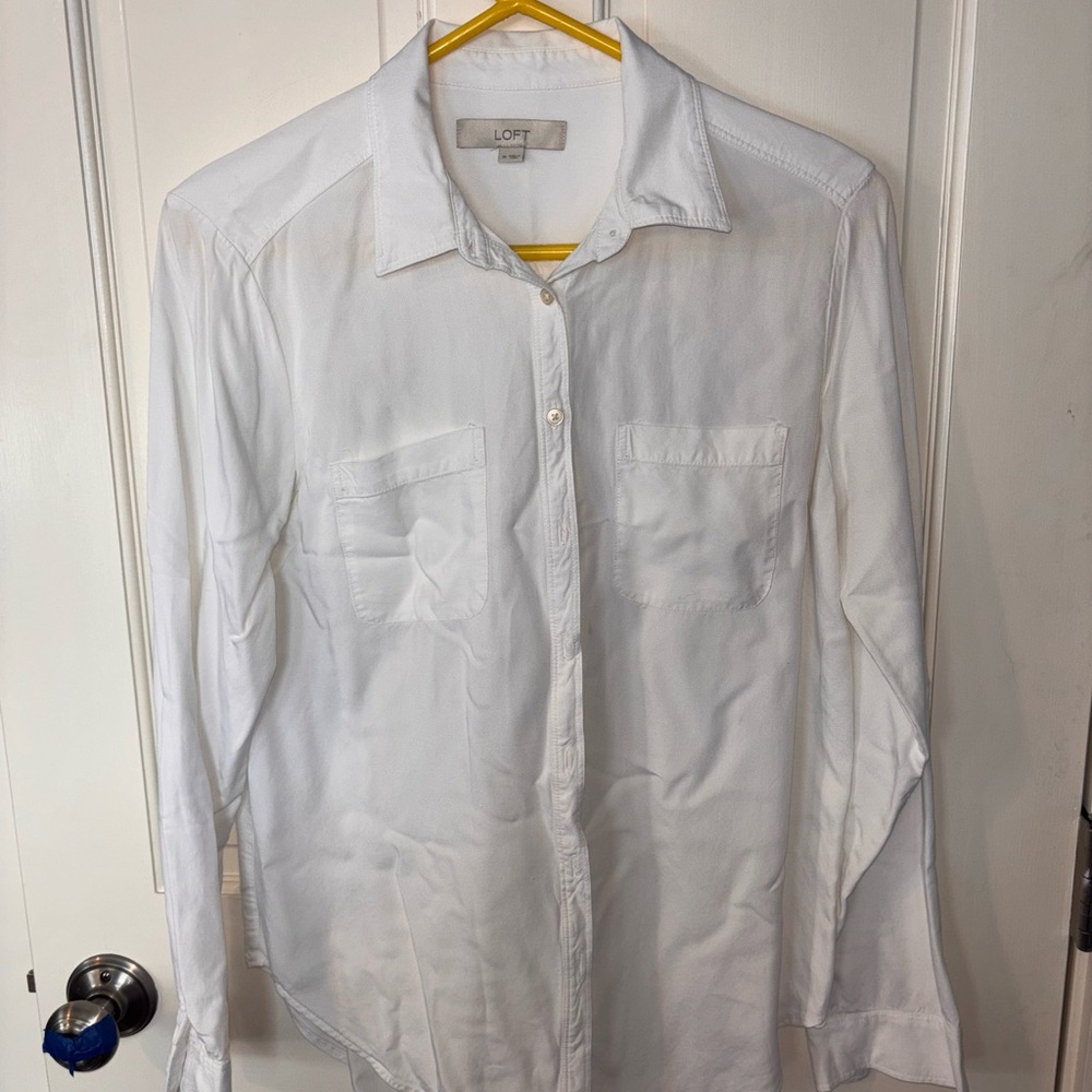 LOFT White Shirt
